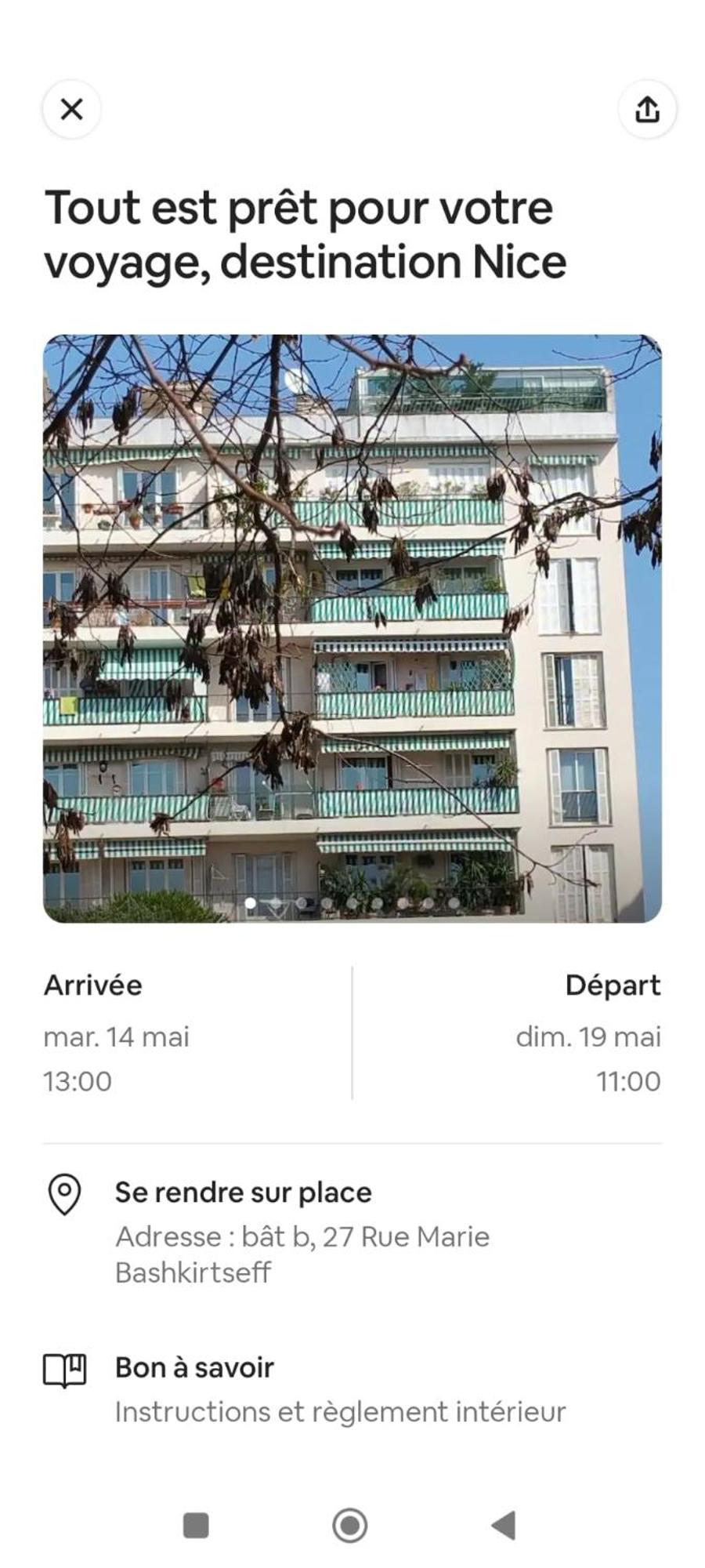 Ferienwohnung 2 Pieces Proche Aeroport Nizza Exterior foto